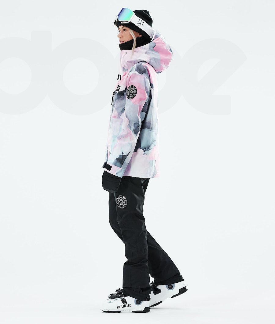 Pink Women's Dope Blizzard W Full Zip 2021 Ski Jackets | NZ_D2533