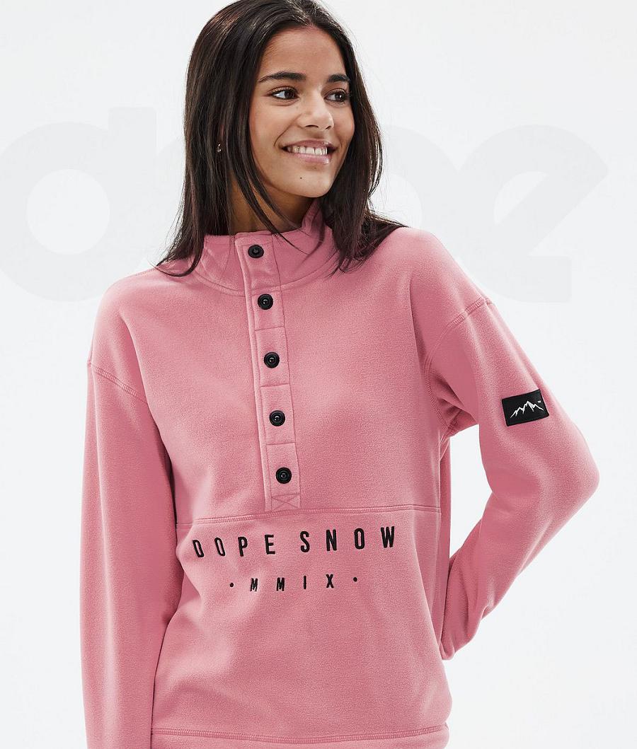 Pink Women's Dope Comfy W Fleece | NZ_D1937