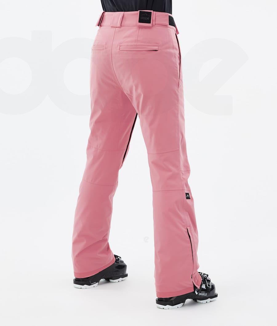 Pink Women's Dope Con W Ski Pants | NZ_D1401