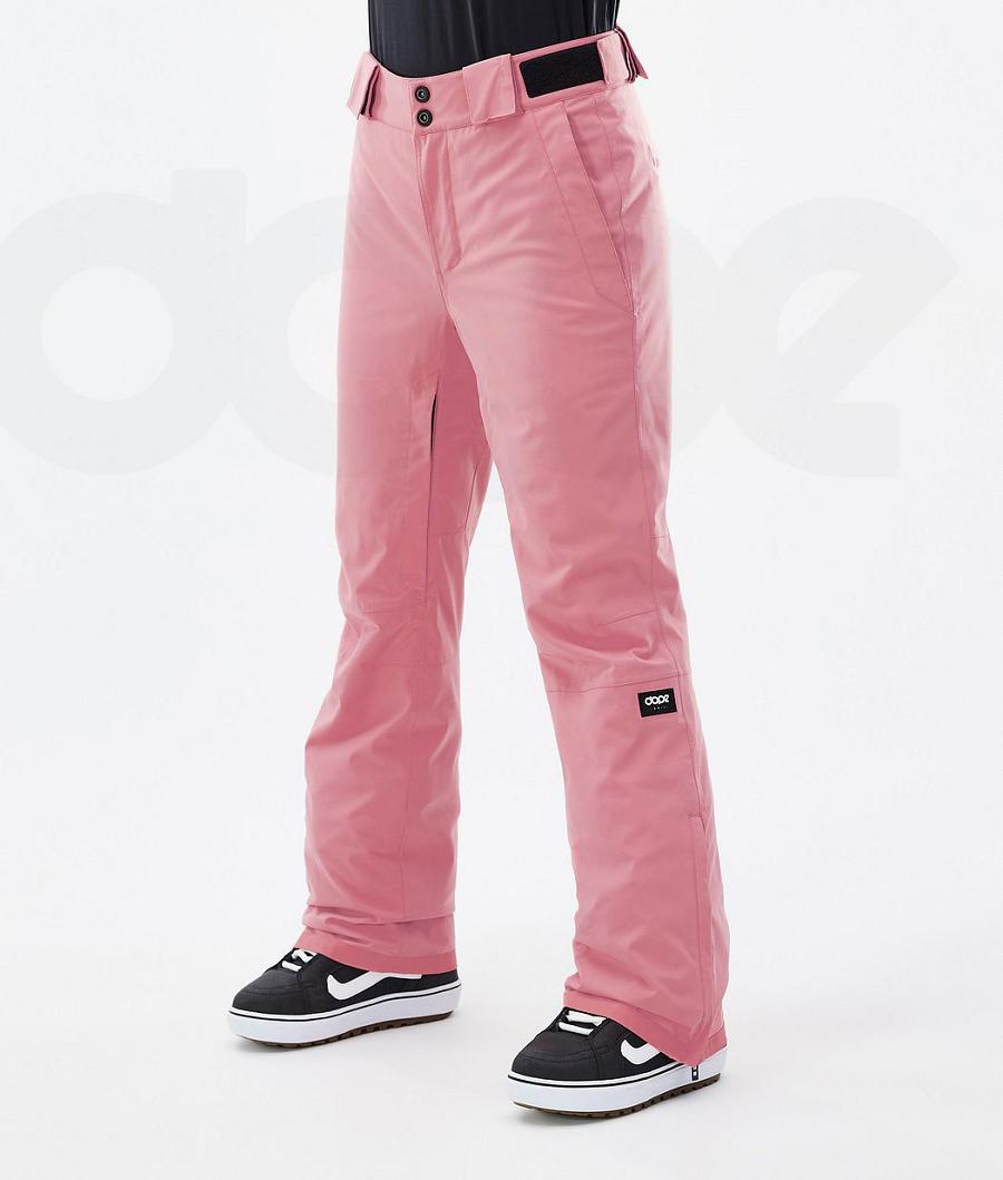 Pink Women\'s Dope Con W Snowboard Pants | NZ_D2295