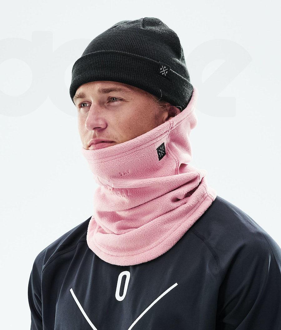 Pink Women's Dope Cozy Tube Facemasks | NZ_D1415