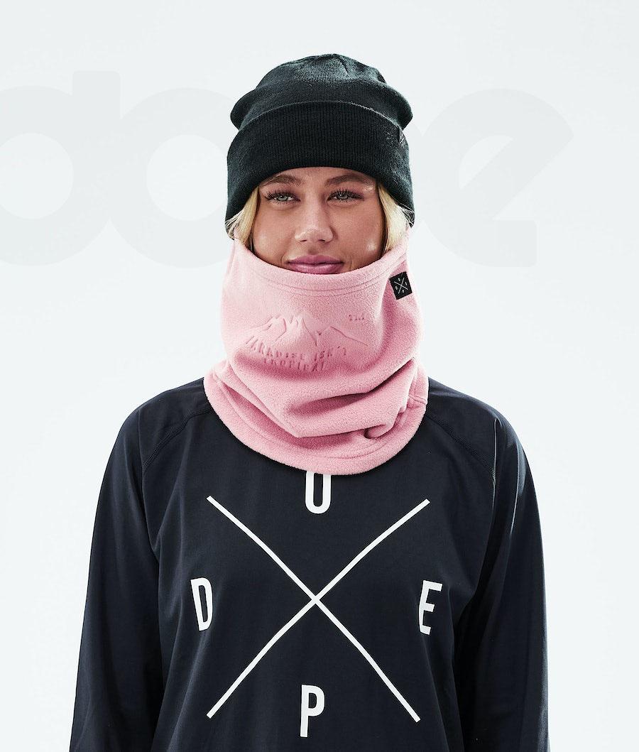 Pink Women's Dope Cozy Tube Facemasks | NZ_D1415