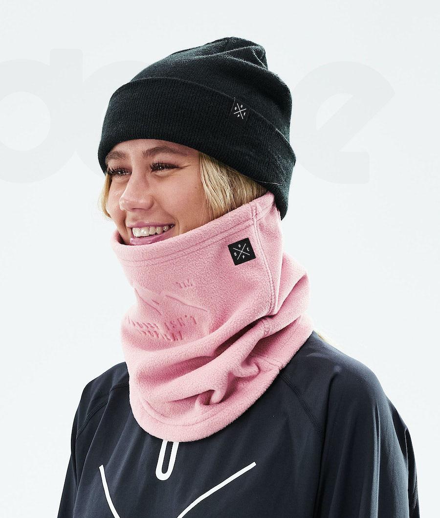 Pink Women's Dope Cozy Tube Facemasks | NZ_D1415