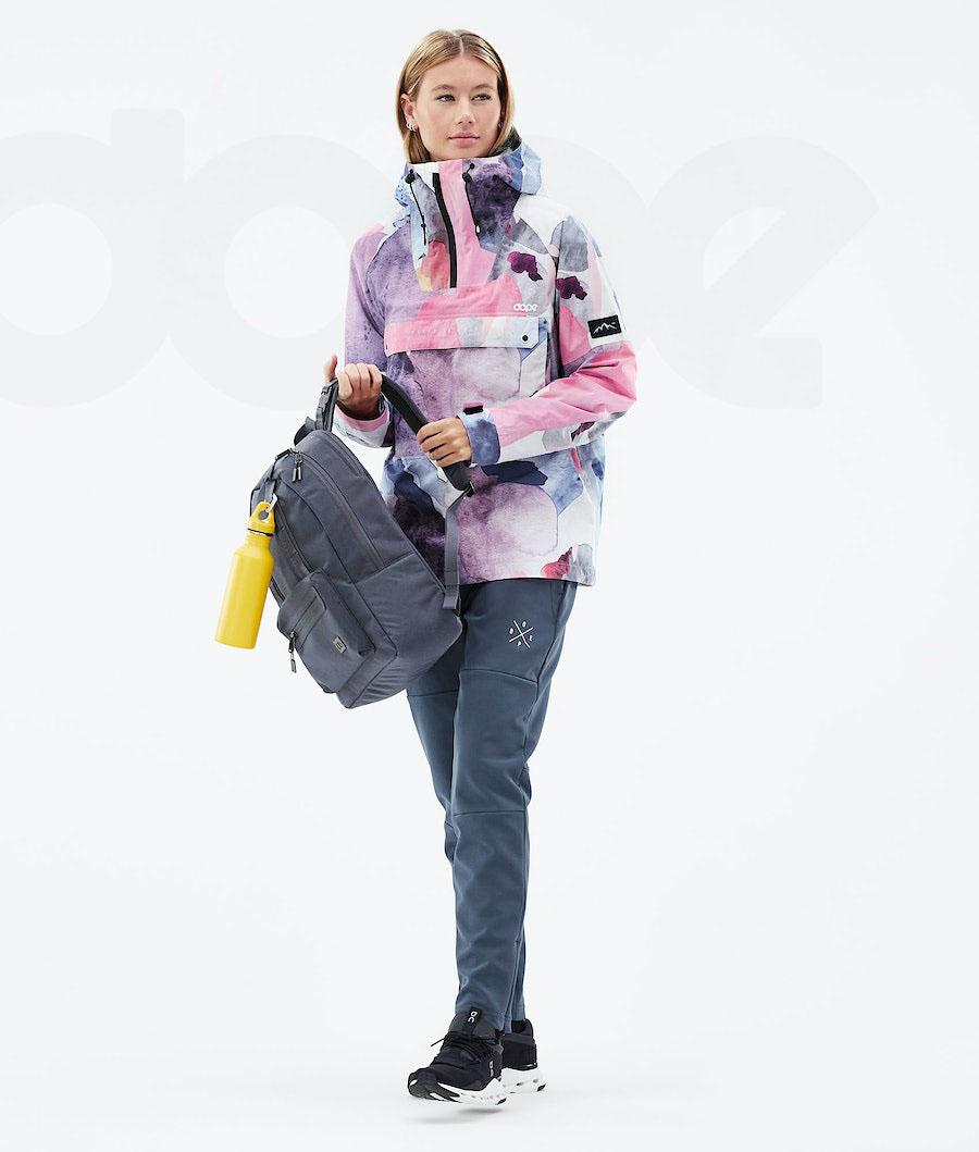 Pink Women's Dope Hiker Light W Outdoor Jackets | NZ_D1893