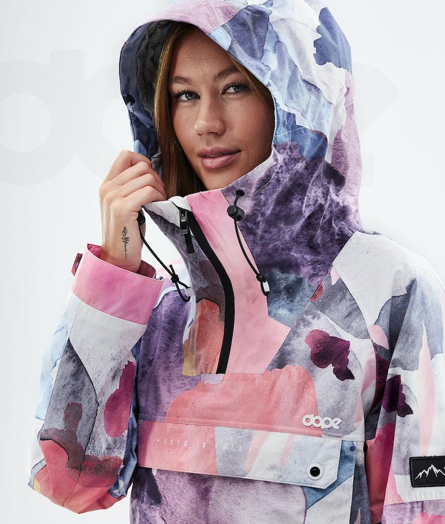 Pink Women's Dope Hiker Light W Outdoor Jackets | NZ_D1893