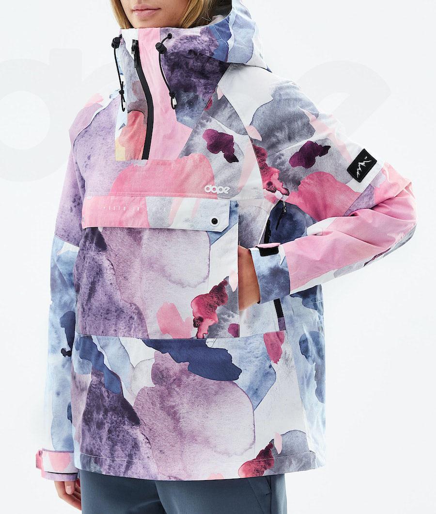 Pink Women's Dope Hiker Light W Outdoor Jackets | NZ_D1893