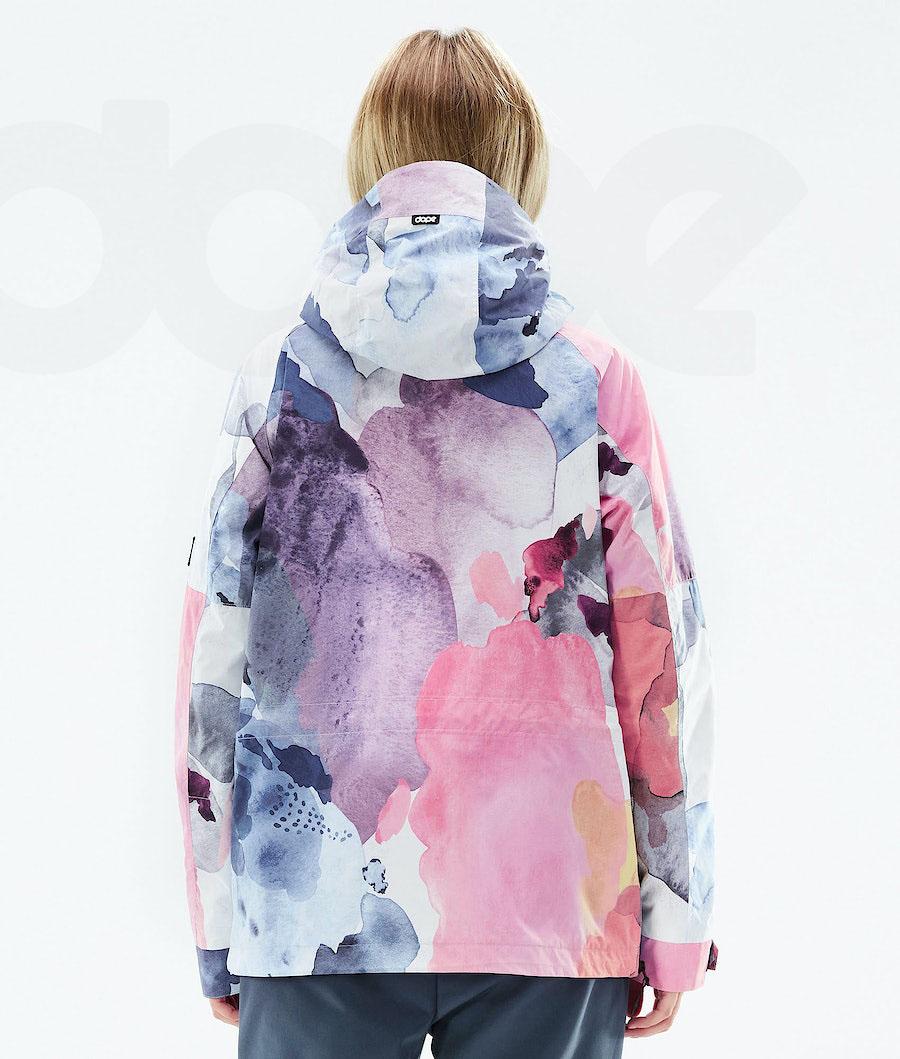 Pink Women's Dope Hiker Light W Outdoor Jackets | NZ_D1893