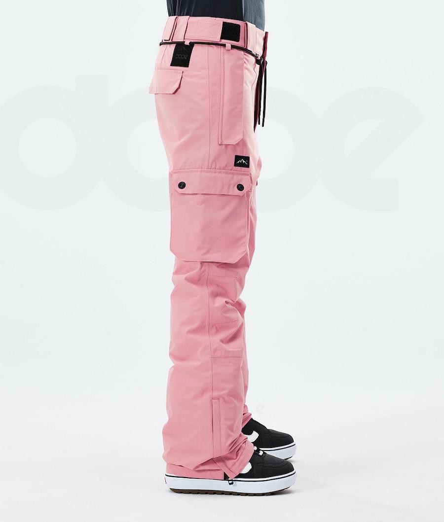 Pink Women's Dope Iconic W 2021 Snowboard Pants | NZ_D1786