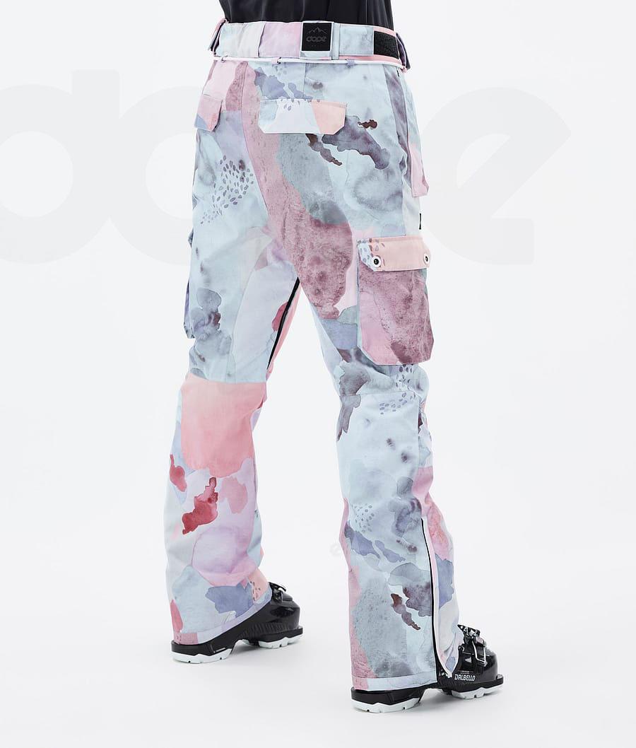 Pink Women's Dope Iconic W Ski Pants | NZ_D1784