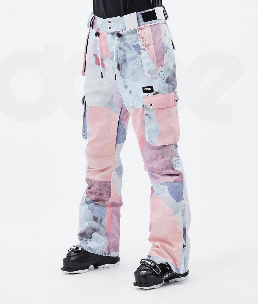 Pink Women\'s Dope Iconic W Ski Pants | NZ_D1784