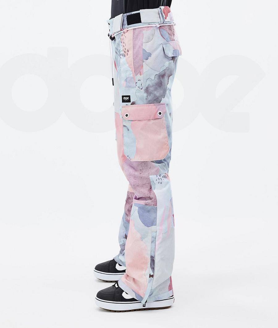 Pink Women's Dope Iconic W Snowboard Pants | NZ_D1678
