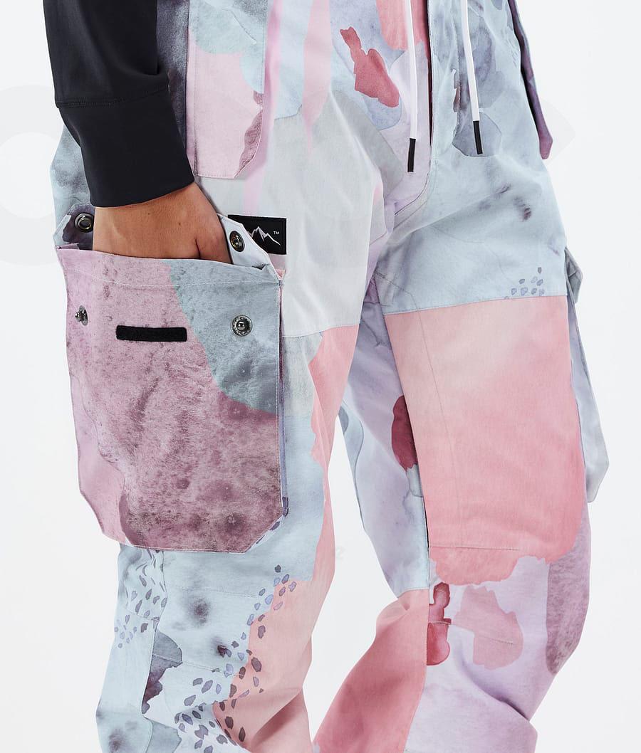 Pink Women's Dope Iconic W Snowboard Pants | NZ_D1678