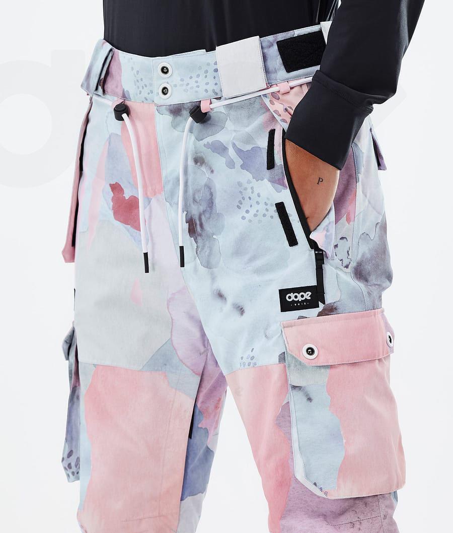 Pink Women's Dope Iconic W Snowboard Pants | NZ_D1678