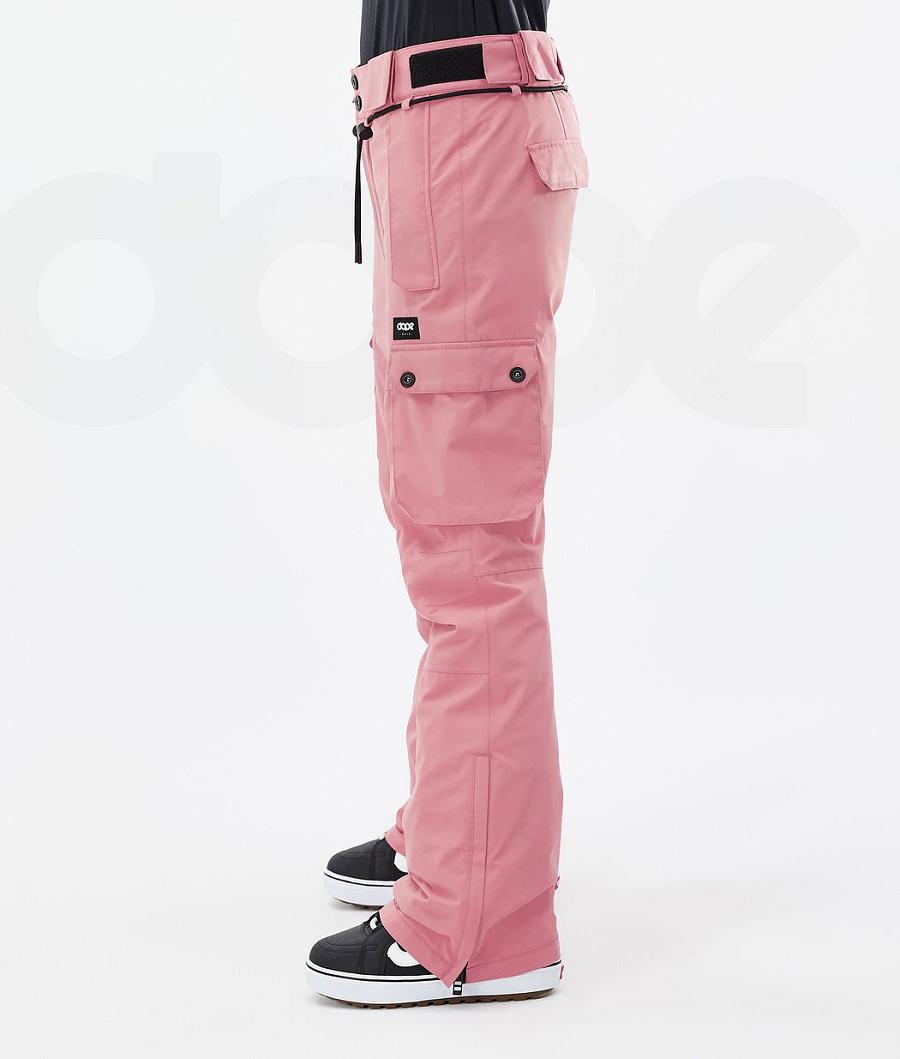 Pink Women's Dope Iconic W Snowboard Pants | NZ_D2020
