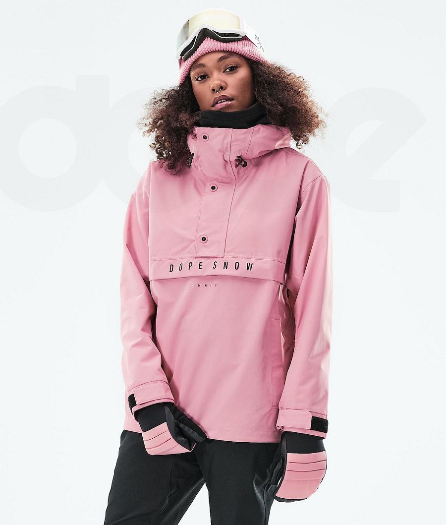 Pink Women\'s Dope Legacy W 2021 Snowboard Jackets | NZ_D1713