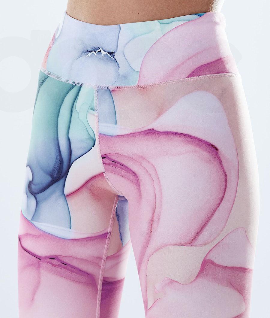 Pink Women's Dope Lofty Leggings | NZ_D2222