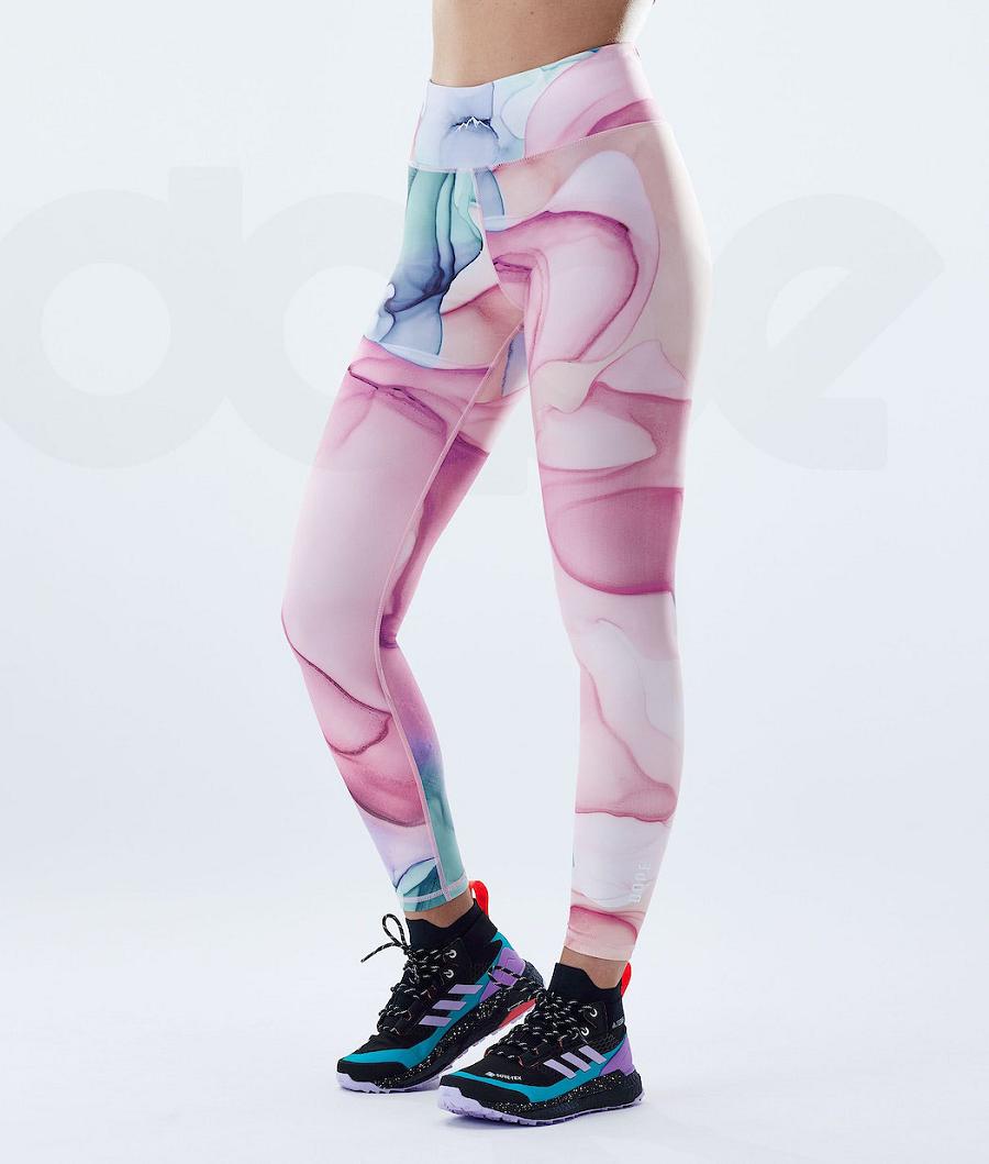 Pink Women\'s Dope Lofty Leggings | NZ_D2222