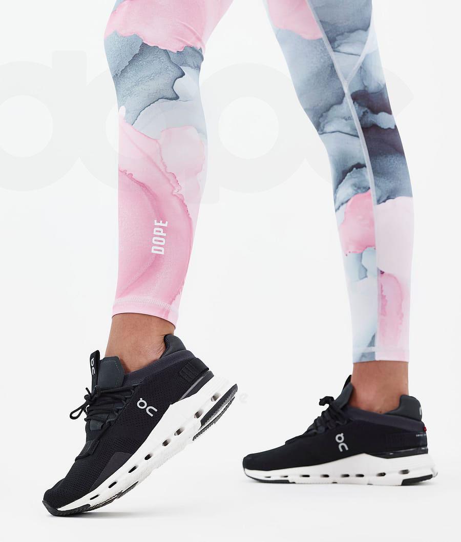 Pink Women's Dope Lofty Tech Leggings | NZ_D1057