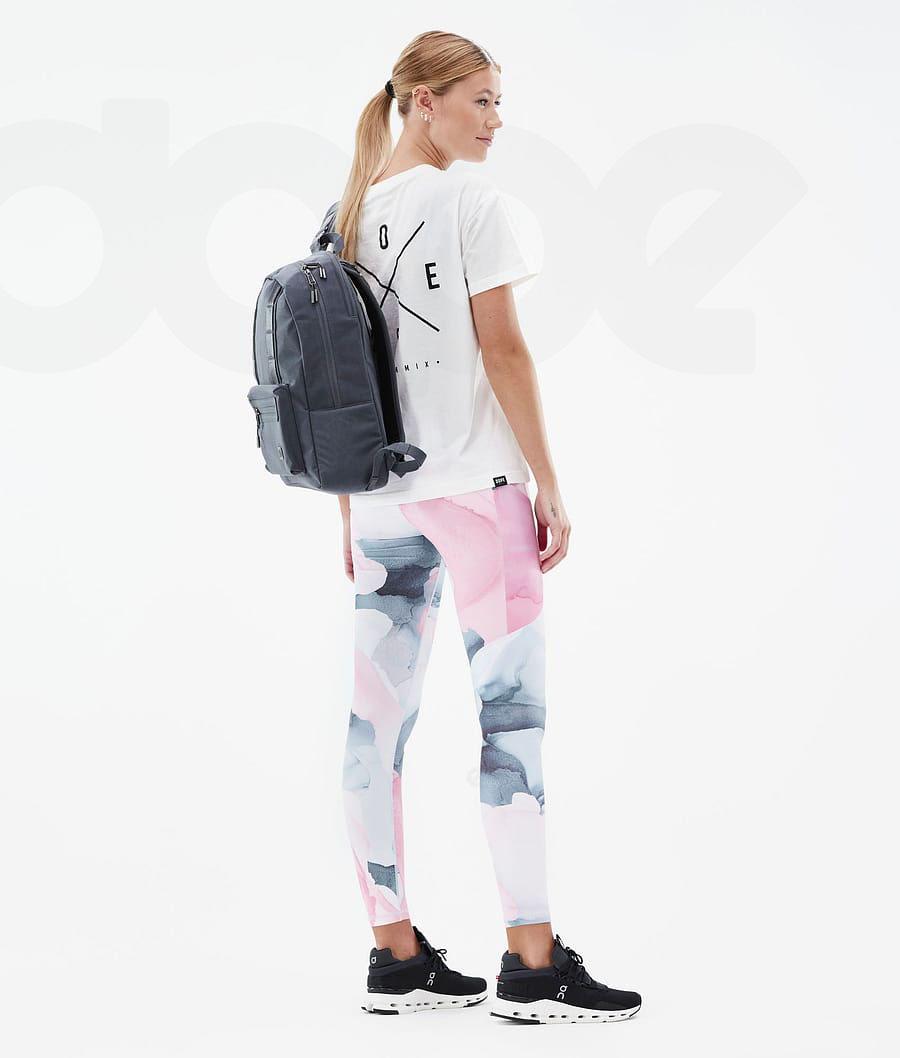 Pink Women's Dope Lofty Tech Leggings | NZ_D1057