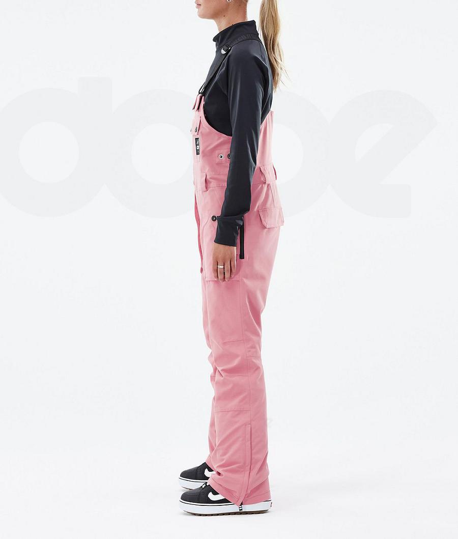 Pink Women's Dope Notorious B.I.B W Snowboard Pants | NZ_D1624