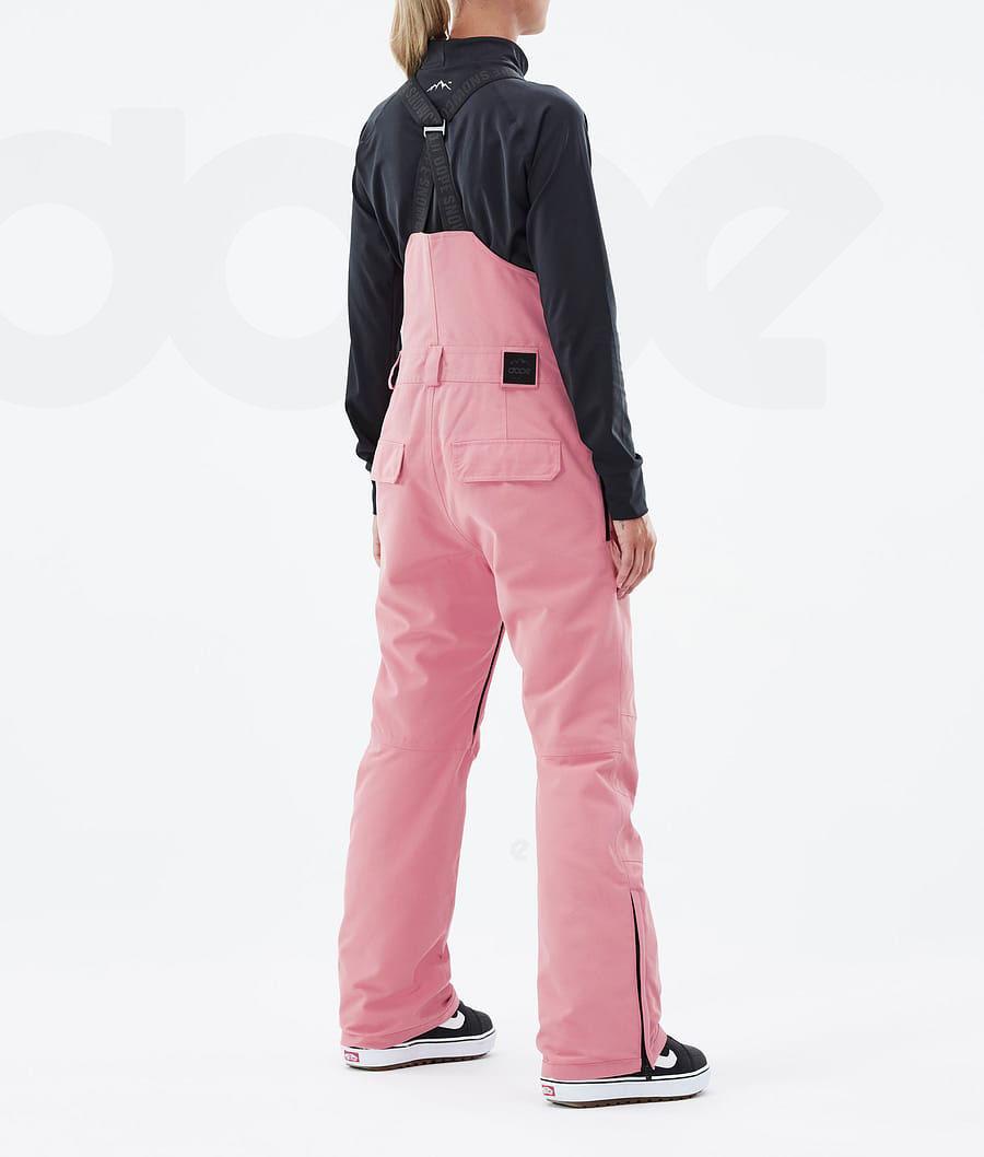 Pink Women's Dope Notorious B.I.B W Snowboard Pants | NZ_D1624