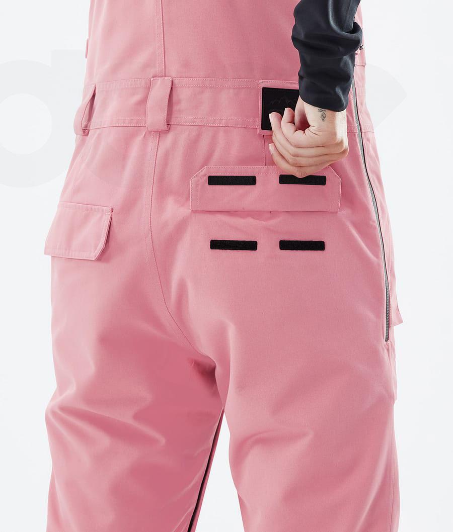 Pink Women's Dope Notorious B.I.B W Snowboard Pants | NZ_D1624