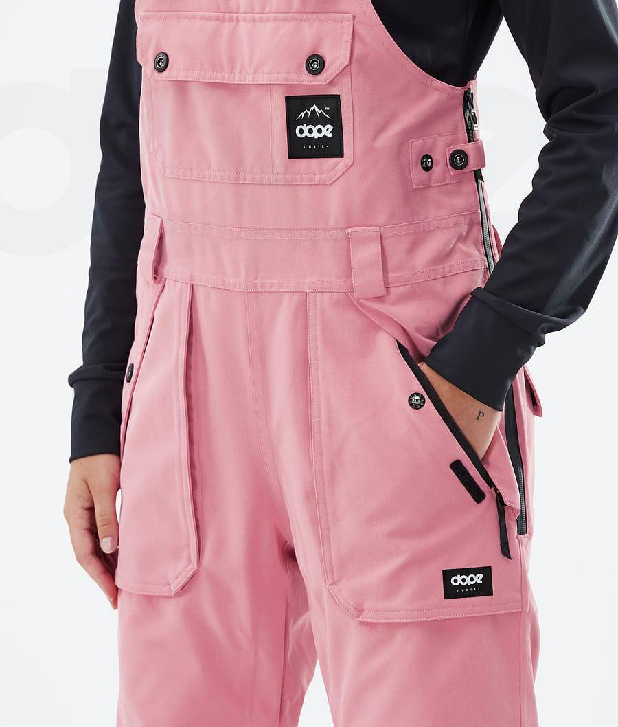 Pink Women's Dope Notorious B.I.B W Snowboard Pants | NZ_D1624