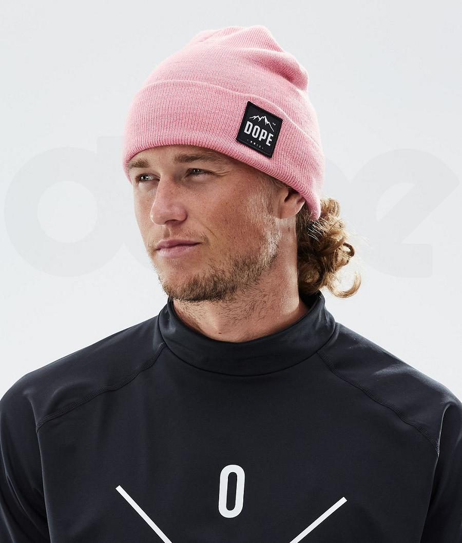 Pink Women's Dope Paradise Beanies | NZ_D2143