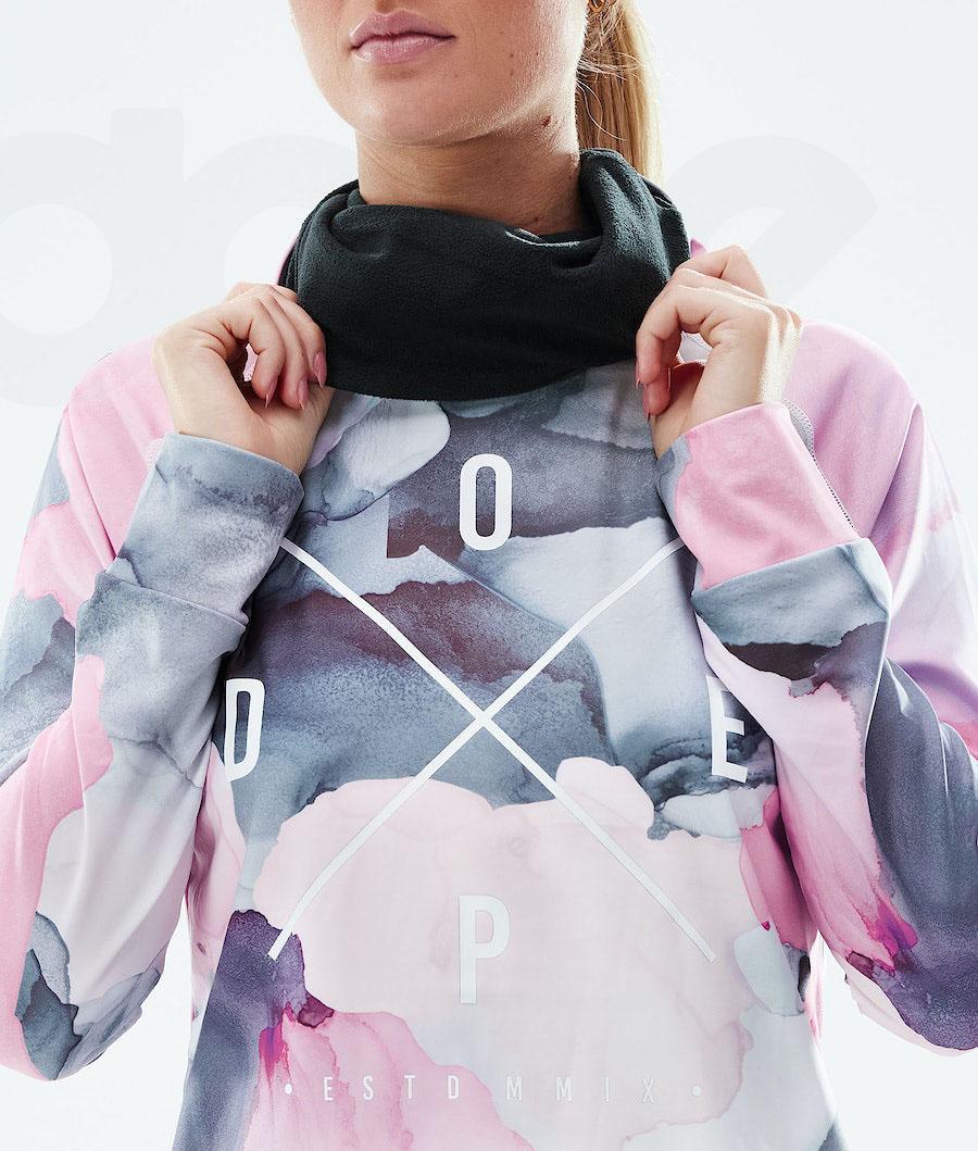 Pink Women's Dope Snuggle W Base Layer Tops | NZ_D1121