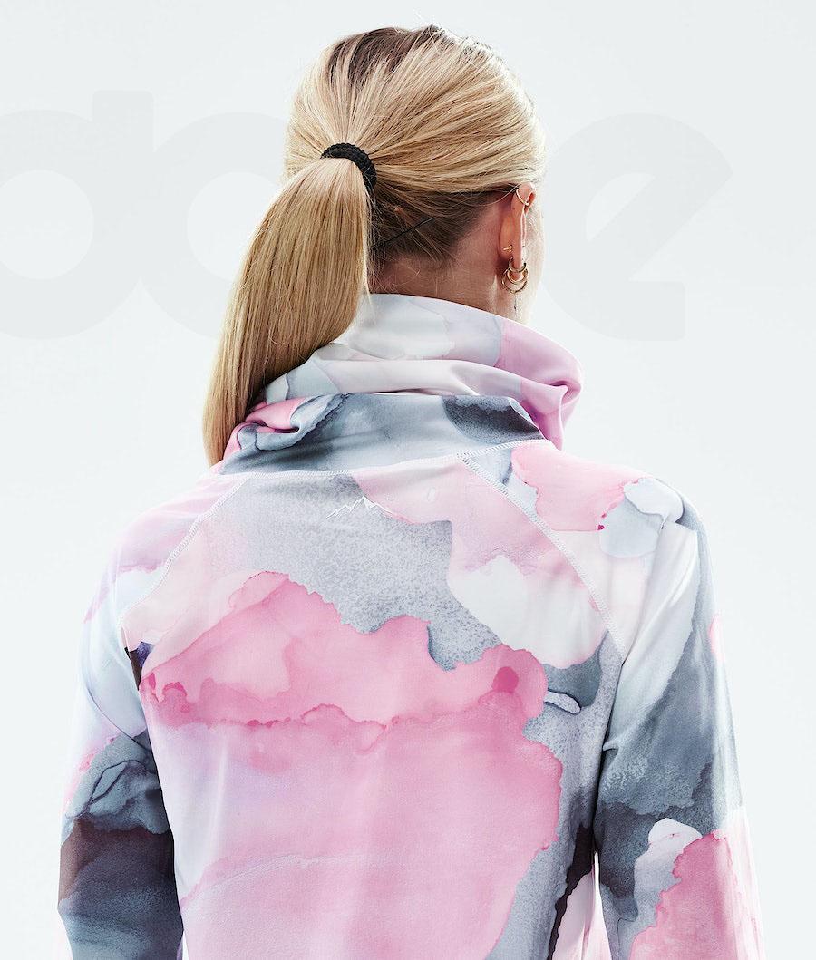 Pink Women's Dope Snuggle W Base Layer Tops | NZ_D1121