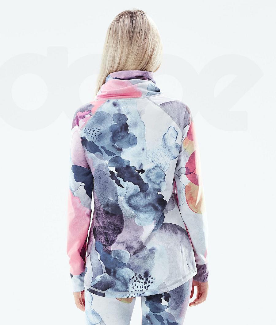 Pink Women's Dope Snuggle W Base Layer Tops | NZ_D1376