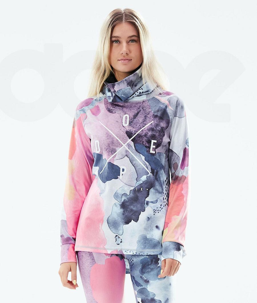 Pink Women\'s Dope Snuggle W Base Layer Tops | NZ_D1376
