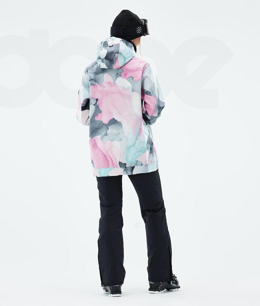 Pink Women's Dope Wylie W Ski Jackets | NZ_D1550