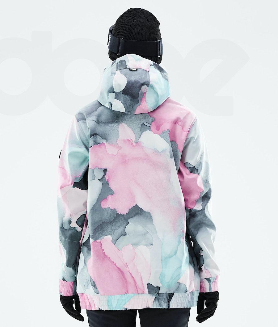 Pink Women's Dope Wylie W Ski Jackets | NZ_D1550