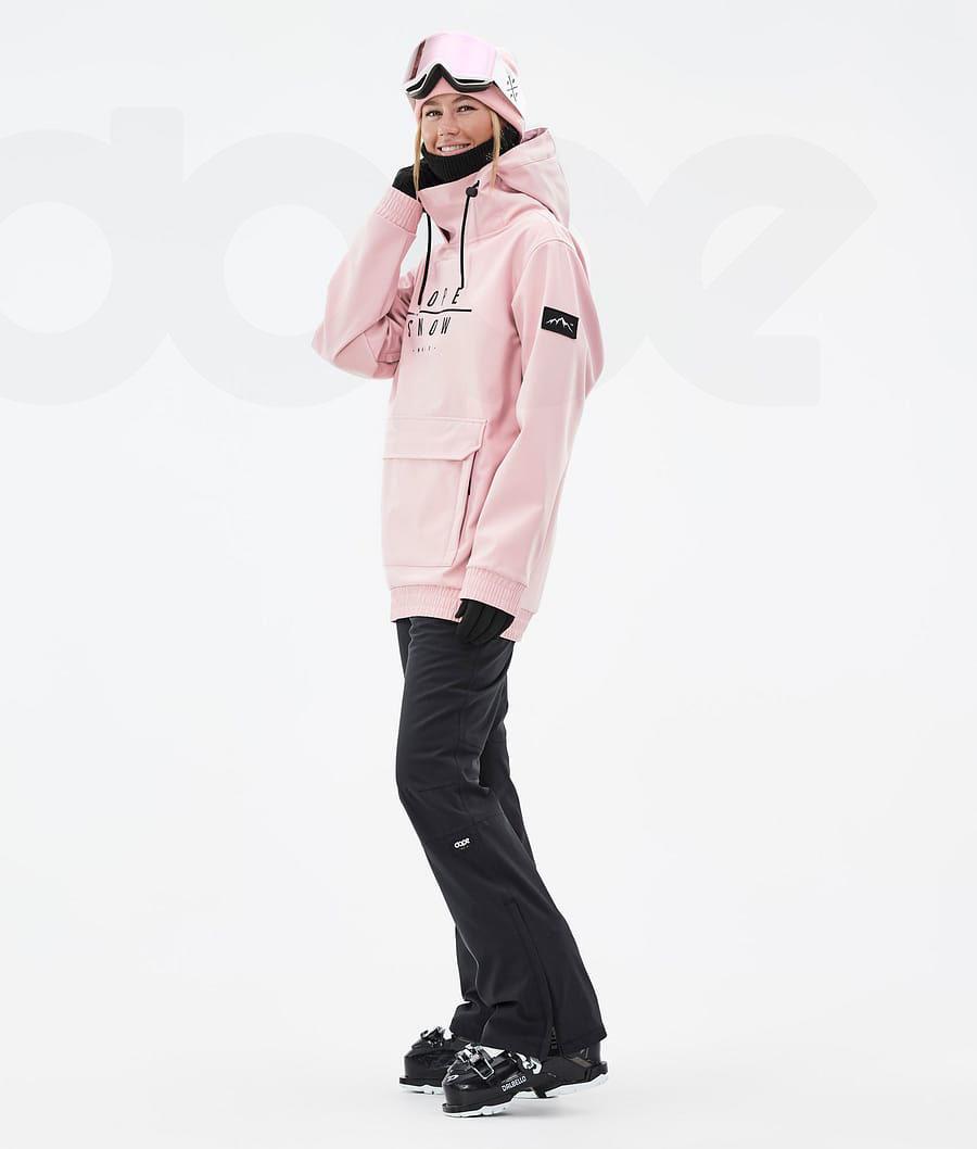 Pink Women's Dope Wylie W Ski Jackets | NZ_D1907