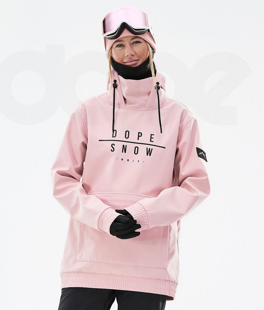 Pink Women\'s Dope Wylie W Snowboard Jackets | NZ_D1194