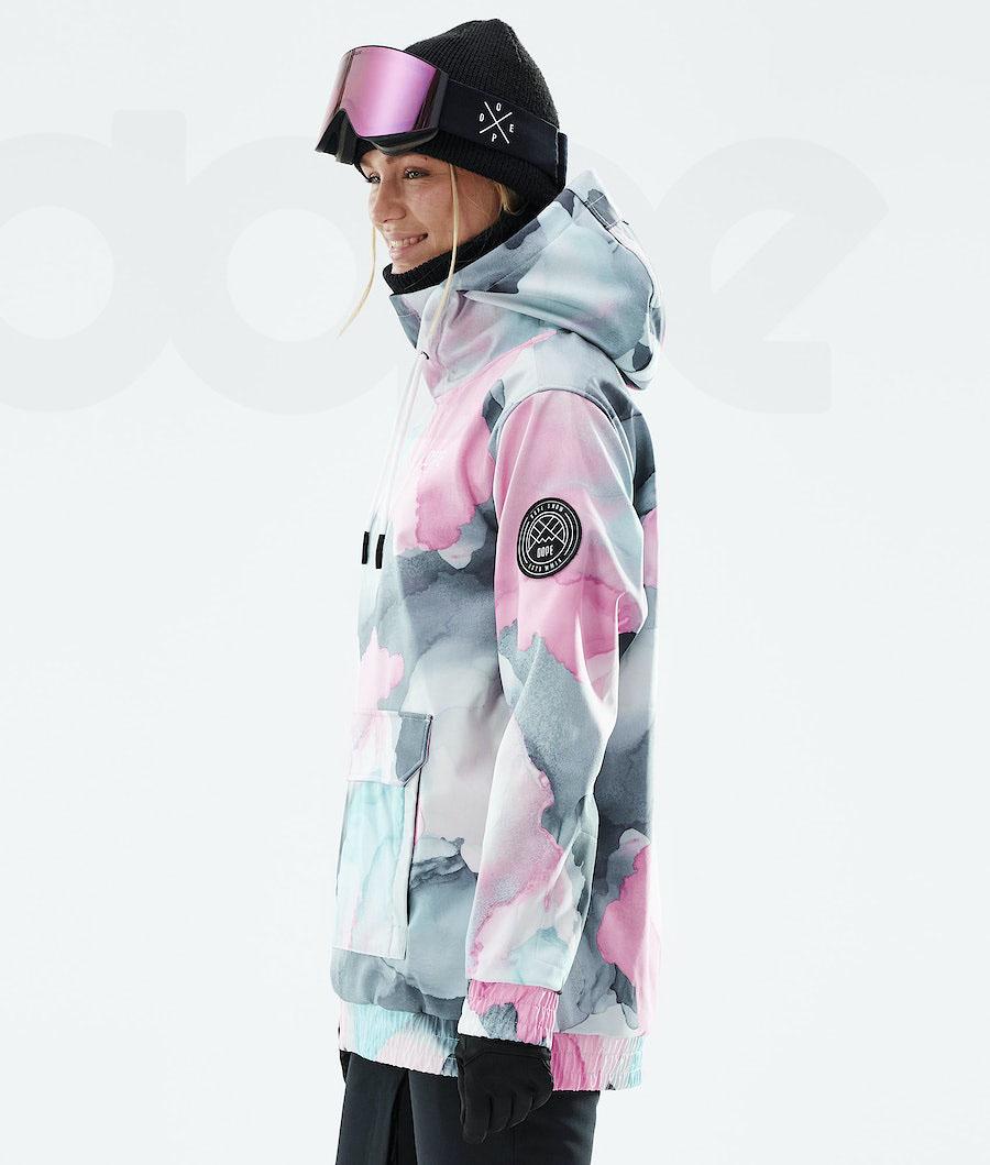 Pink Women's Dope Wylie W Snowboard Jackets | NZ_D1541