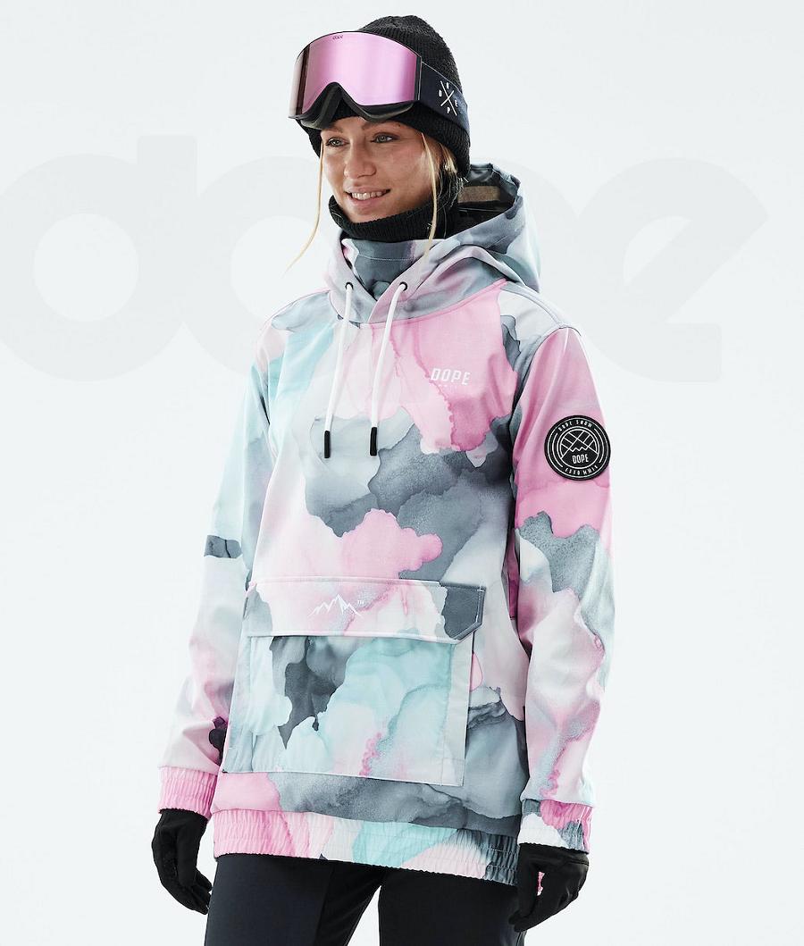 Pink Women\'s Dope Wylie W Snowboard Jackets | NZ_D1541