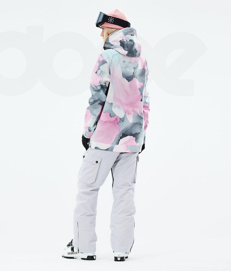 Pink Women's Dope Yeti 2021 Ski Jackets | NZ_D1196