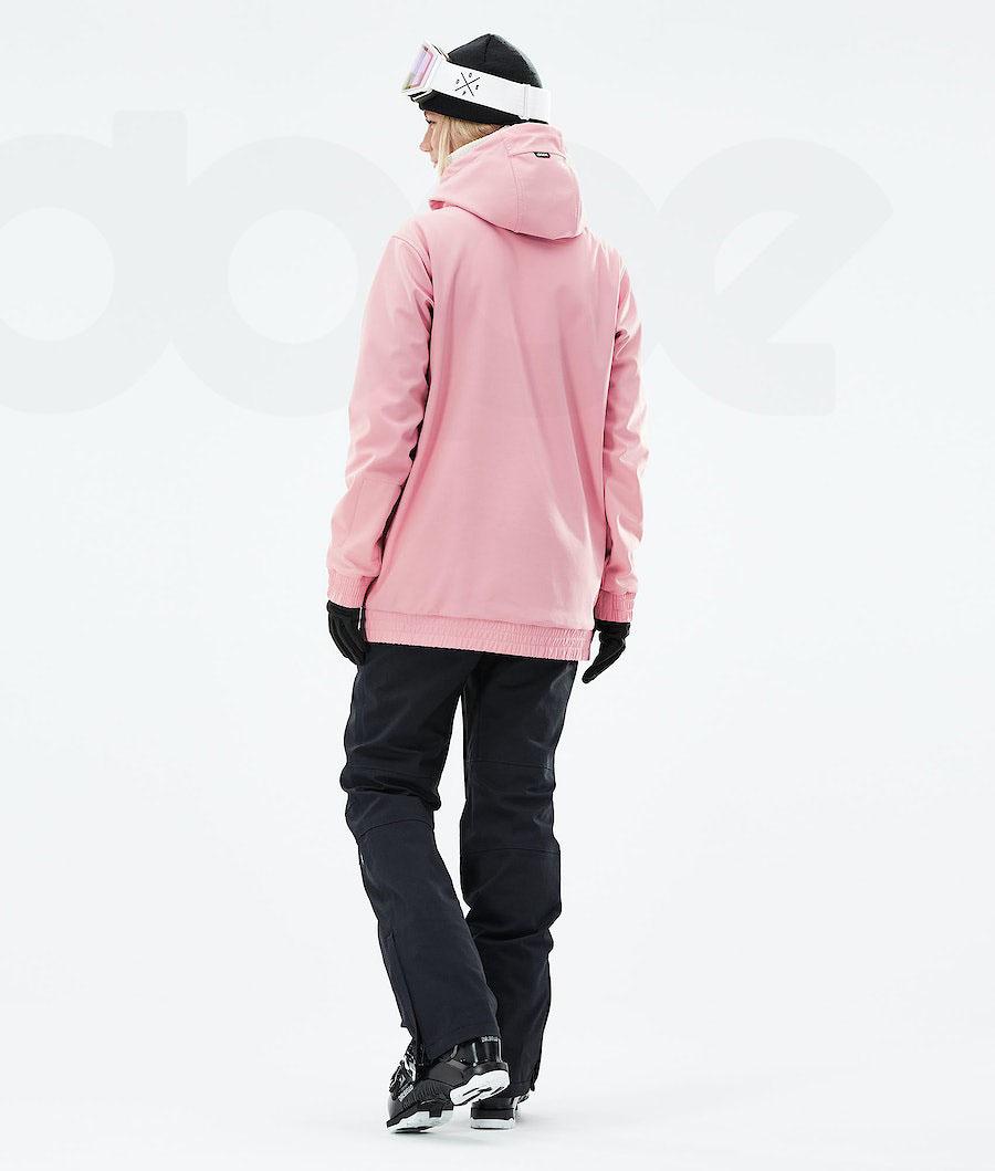 Pink Women's Dope Yeti 2021 Ski Jackets | NZ_D1384