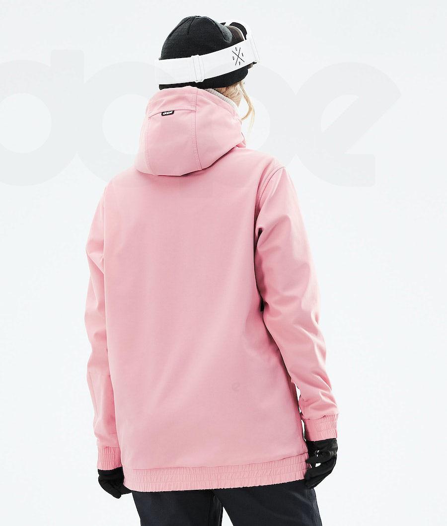 Pink Women's Dope Yeti 2021 Ski Jackets | NZ_D1384