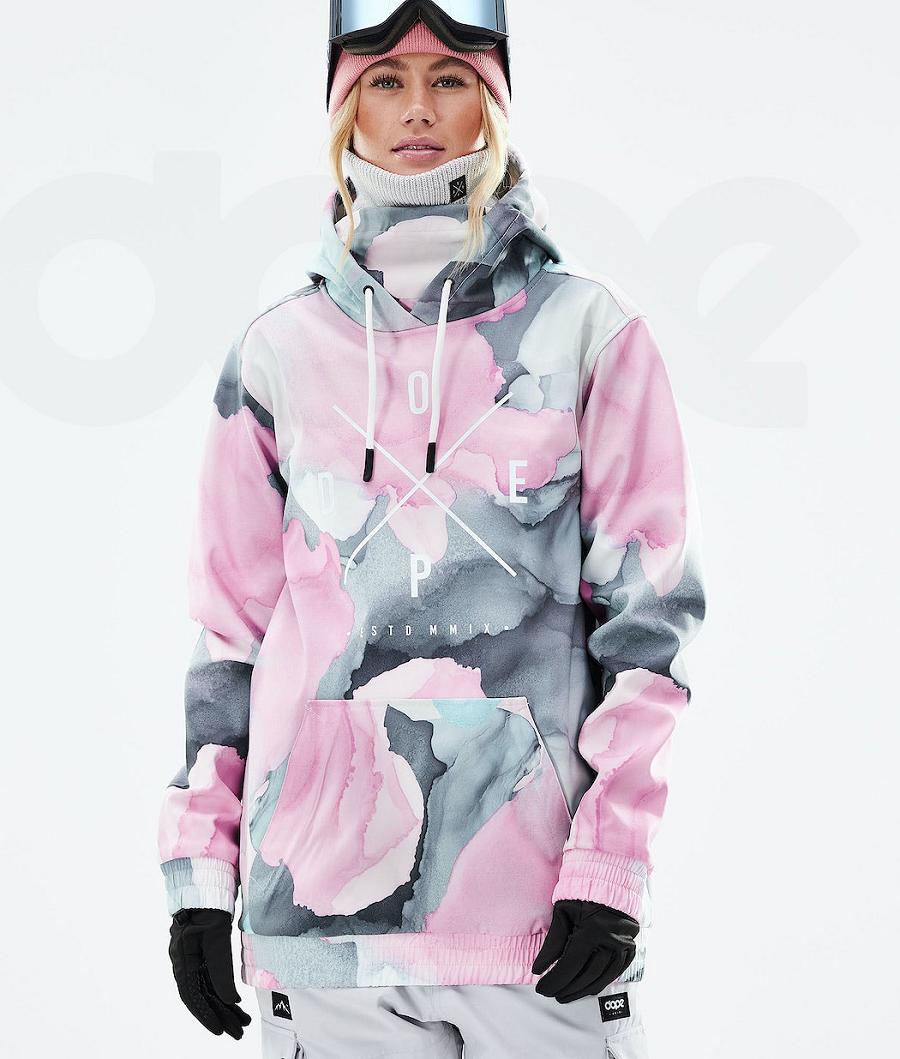 Pink Women\'s Dope Yeti 2021 Snowboard Jackets | NZ_D1345