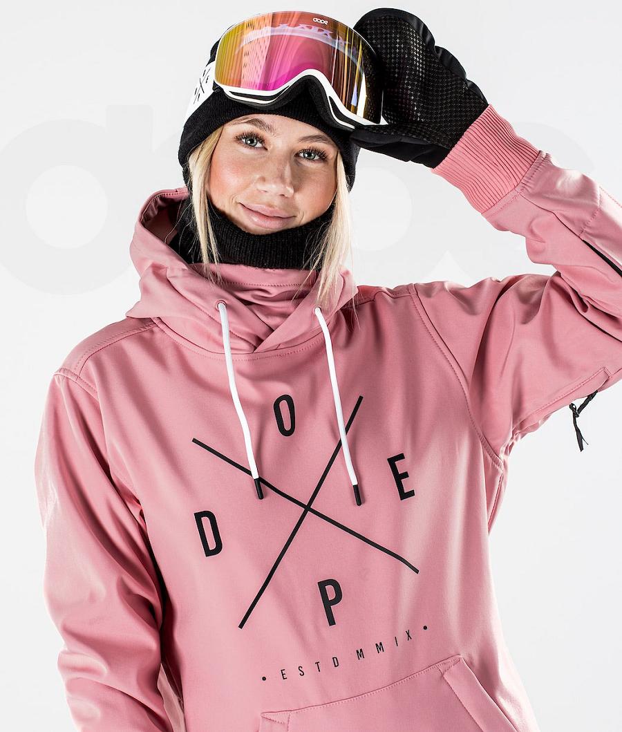 Pink Women's Dope Yeti W 10k Ski Jackets | NZ_D2152