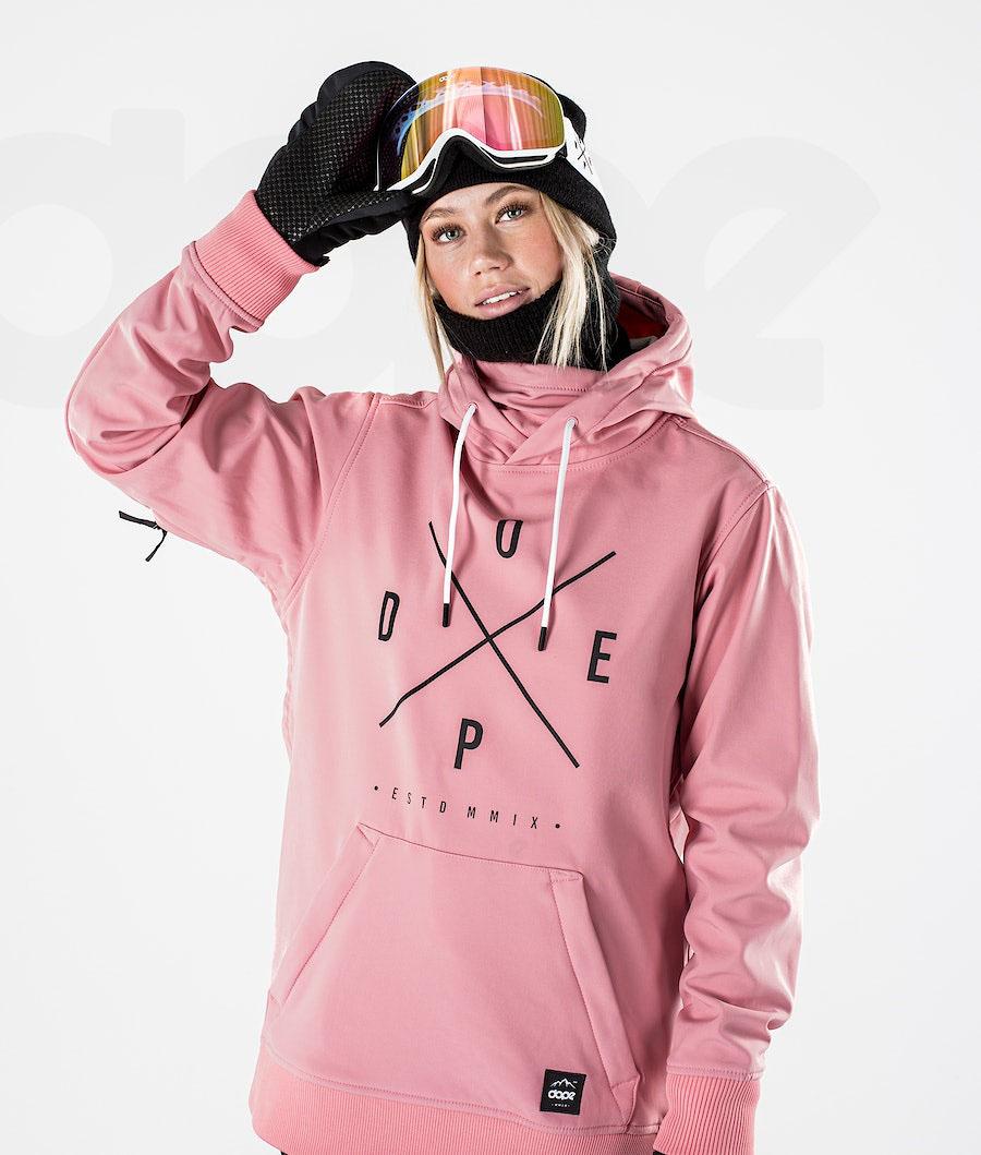 Pink Women's Dope Yeti W 10k Ski Jackets | NZ_D2152