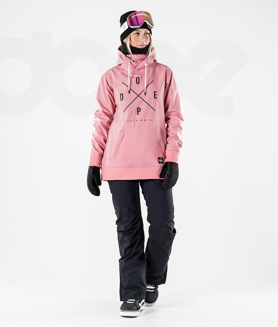 Pink Women's Dope Yeti W 10k Snowboard Jackets | NZ_D1677