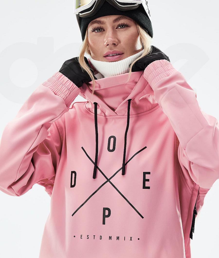 Pink Women's Dope Yeti W 2021 Snowboard Jackets | NZ_D1414