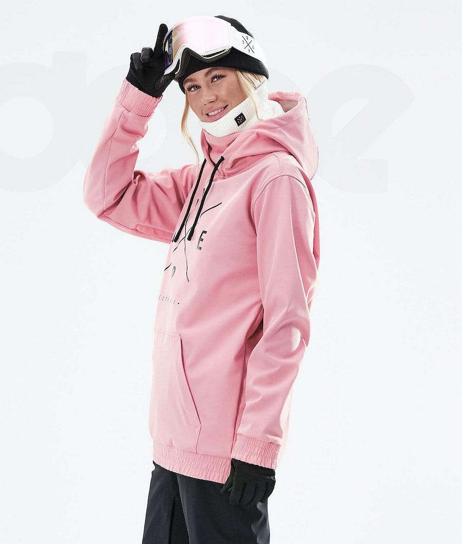 Pink Women's Dope Yeti W 2021 Snowboard Jackets | NZ_D1414