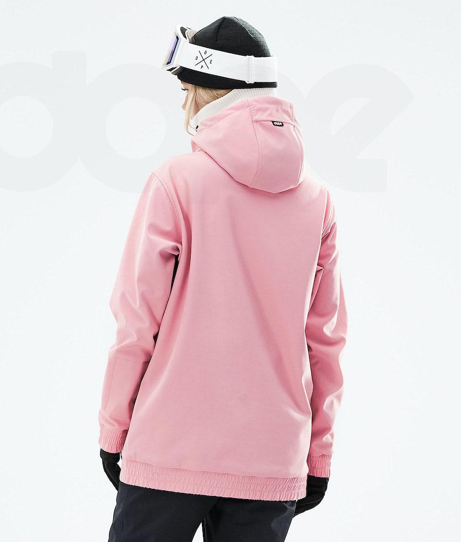 Pink Women's Dope Yeti W 2021 Snowboard Jackets | NZ_D1414