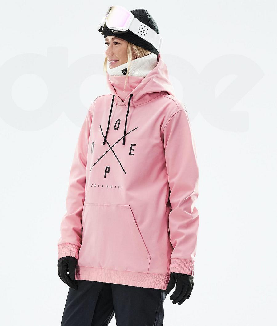 Pink Women\'s Dope Yeti W 2021 Snowboard Jackets | NZ_D1414