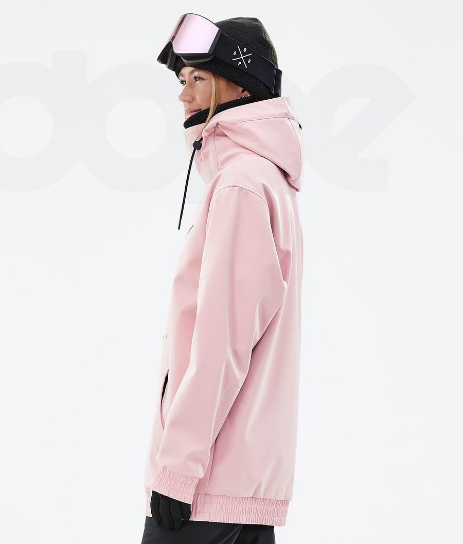 Pink Women's Dope Yeti W Snowboard Jackets | NZ_D2013